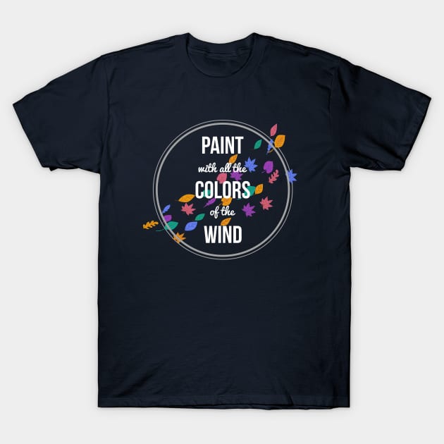 Colorful Wind T-Shirt by fashionsforfans